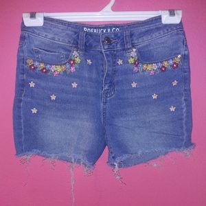 Flower shorts